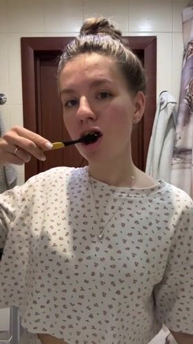 Morning routine with children documented in Klin, Russia