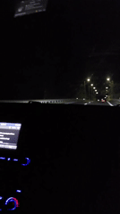 A quiet night out: driving, walking, and a chalk heart