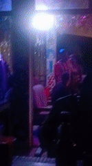 Evening social gathering documented at Akwanga bar venue
