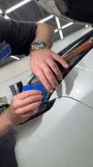Car detailing work observed at Krasnoyarsk auto shop
