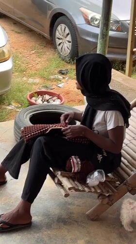 Family portrait sessions and daily life documented in Nigeria