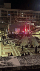 Evening concert draws crowd to Bulgarian university courtyard