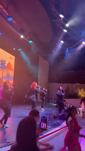 Night concert in Fethiye: 'FEVER' show lights up outdoor stage