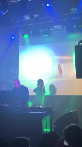 Electronic music event draws crowds to Paris venue overnight