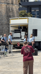 Routine morning activities documented across Budva, Montenegro tourist areas