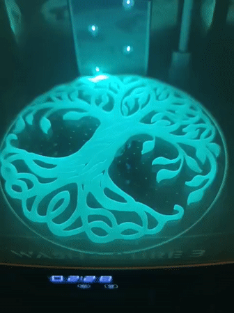 Resin-printed tree of life and Minecraft skeleton shown off