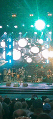 Multi-piece band performs outdoor evening concert in Sopot