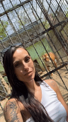 Zoo visitor documents animals during morning visit in Lovech