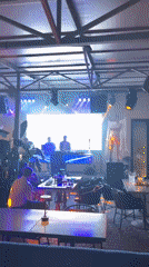 Evening event underway at NUVO club in Tiraspol