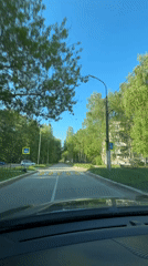 Morning leisure activities observed along Chaikovsky waterfront and streets
