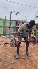 Morning workout session recorded in Akwanga, Nigeria outdoor gym