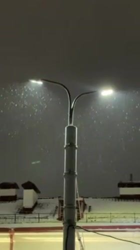 Winter evening documented in Hrodna: chess, food, snowy streets