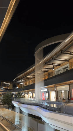 Shopping mall visit documented in Tangerang, Indonesia