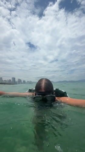Snorkeling, kites, and beach life along Nha Trang's shore