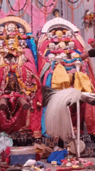 Festival activity at Hadimba Devi Temple, Manali