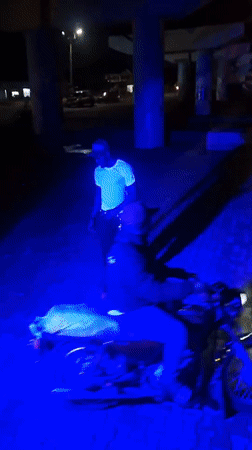 Night shoot under Jos bridge: dancing, posing, gimbal camera rolling