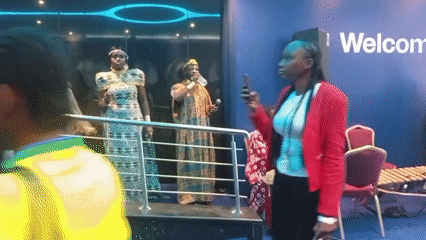 Traditional performers stage cultural show in Itirin, Nigeria