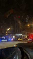 Police activity observed on Montreal street early morning