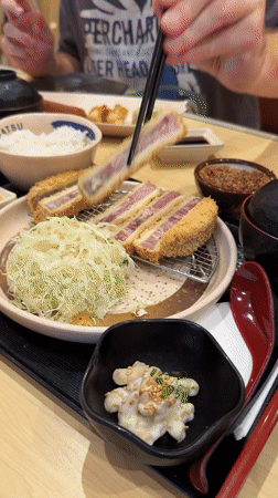 Japanese meal and dumplings documented at Denpasar restaurant