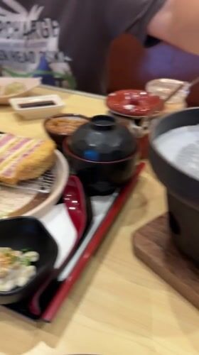 Japanese meal and dumplings documented at Denpasar restaurant