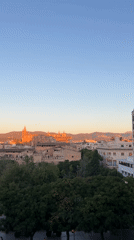 Palma at golden hour, from balconies to the cathedral skyline