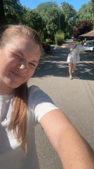 Women enjoy sunny afternoon activities in Cukarica, Serbia
