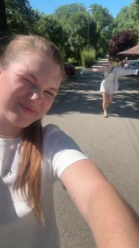 Women enjoy sunny afternoon activities in Cukarica, Serbia