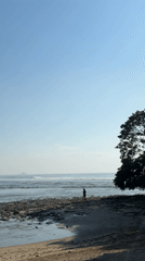 Daily life unfolds in Kuta Selatan's beaches and parks