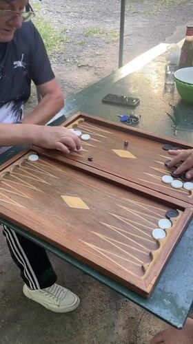 Backgammon and a big catch on a Tbilisi afternoon