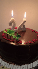 24th Birthday Cake Celebration Documented in Plovdiv, Bulgaria