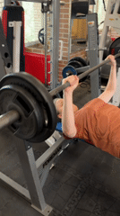 Morning workout session recorded at Saint Petersburg gym