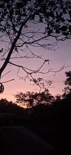 Twilight sky captured by witnesses in Vallecito, Venezuela