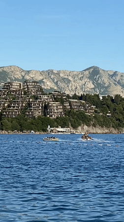A summer afternoon across Budva's beaches and streets