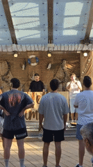 Beach-themed outdoor event with live music in Differdange