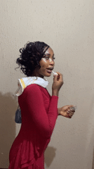Woman documented in private moments over 12 minutes in Nigeria