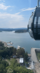 Solina Dam and lake explored by air and on foot