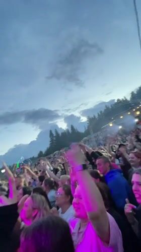 Outdoor music festival draws crowds to Sharkan, Russia