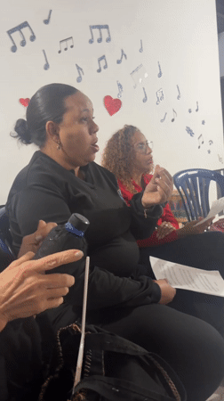 Evening rehearsal and tree documented in Venezuelan city