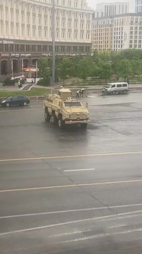 Police convoy with Tesla Cybertrucks spotted in Astana streets