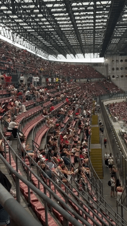 San Siro hosts a major concert in Milan