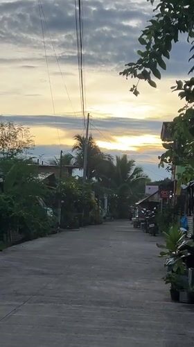 Evening car journey through Davao City residential areas documented