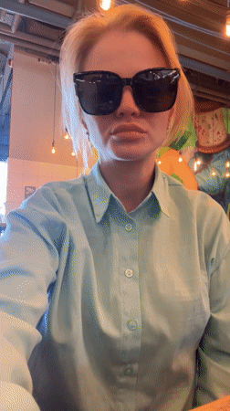 Morning dining documented at industrial-chic Saint Petersburg cafe