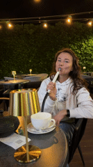 Women socialize at restaurants and lounges in Budva evening
