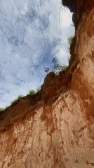 Workers conduct morning operations at Achara quarry site