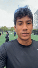 Soccer practice recorded on Los Angeles artificial turf field