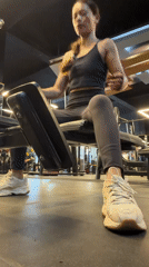 Morning workout session observed at modern Denpasar gym