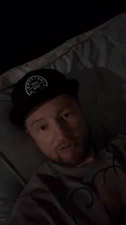 Late-night bedroom clips featuring a Maurice Lacroix watch