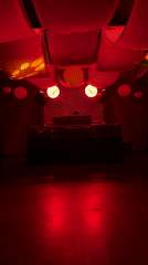 London venue captures DJ booth and partygoers Friday evening