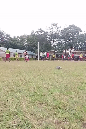 Students play multiple sports across western Kenya school fields
