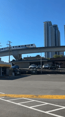 SkyTrain corridor exploration in Burnaby with local landmarks